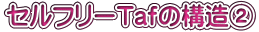 セルフリーTafの構造②